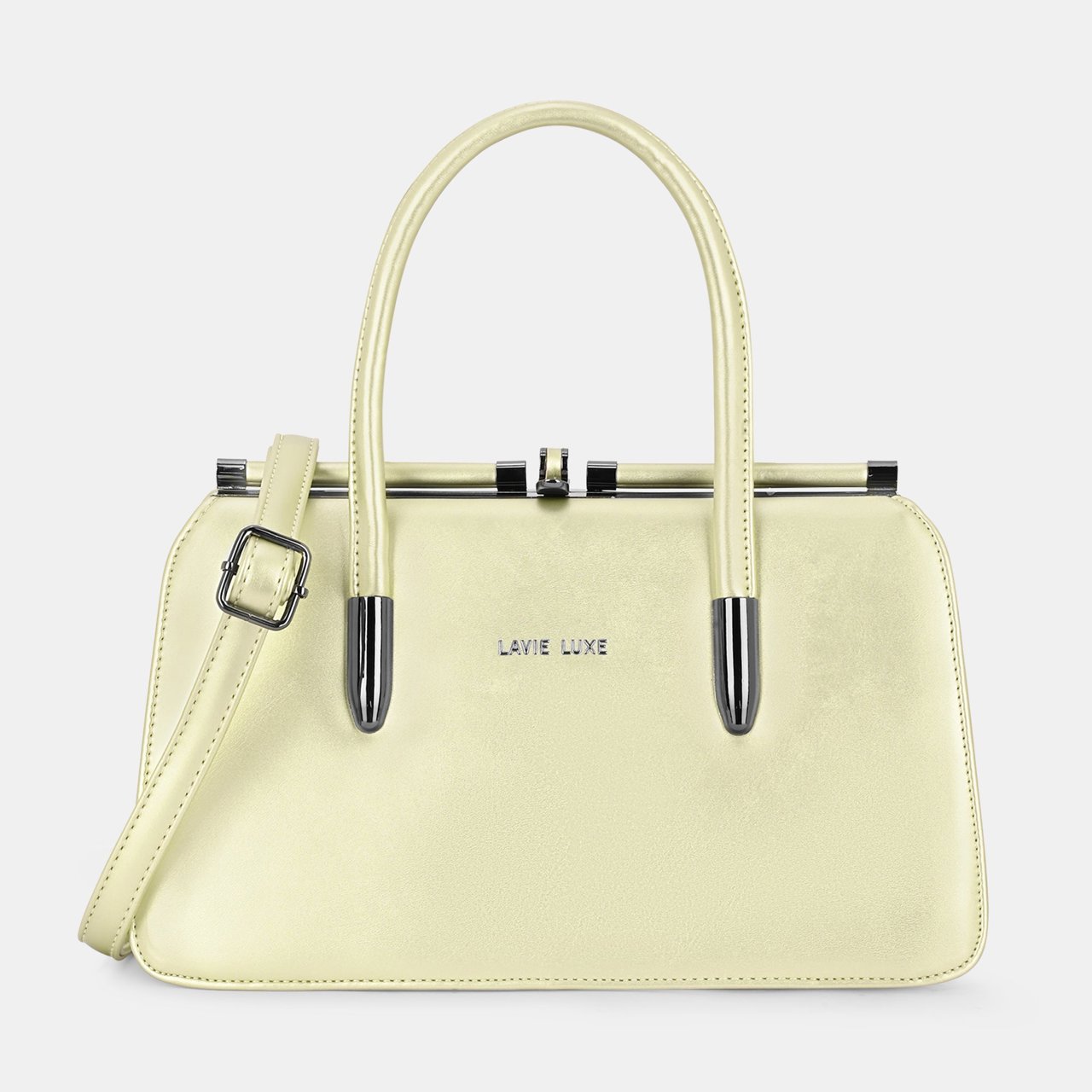 Book Frame Framed Medium Gold Handbag