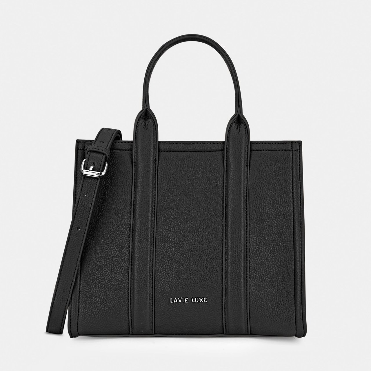 Cobs Medium Black Handbag