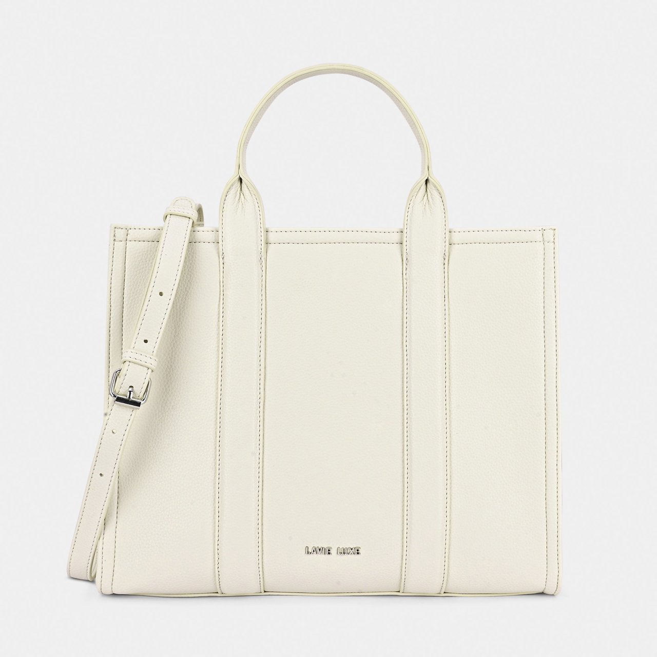 Cobs Large Off White Handbag