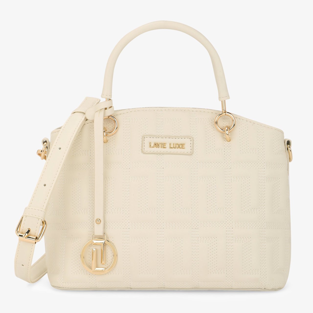 Label Small Off White Handbag