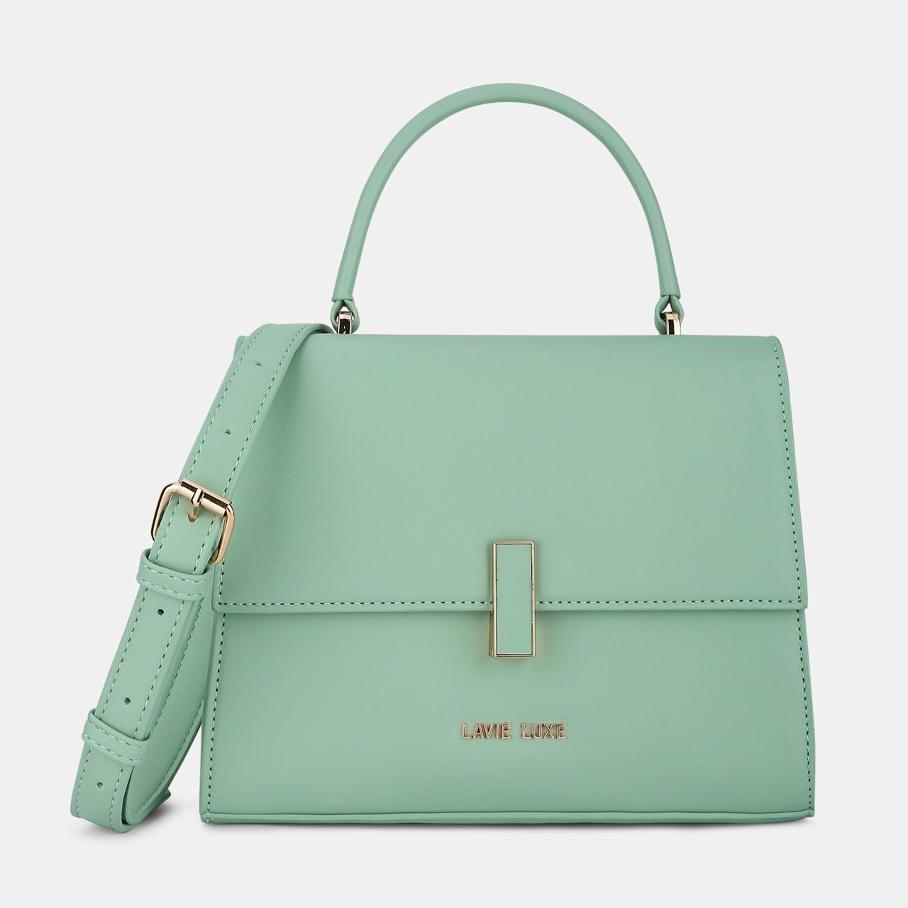 Merci Flap Medium Mint Handbag