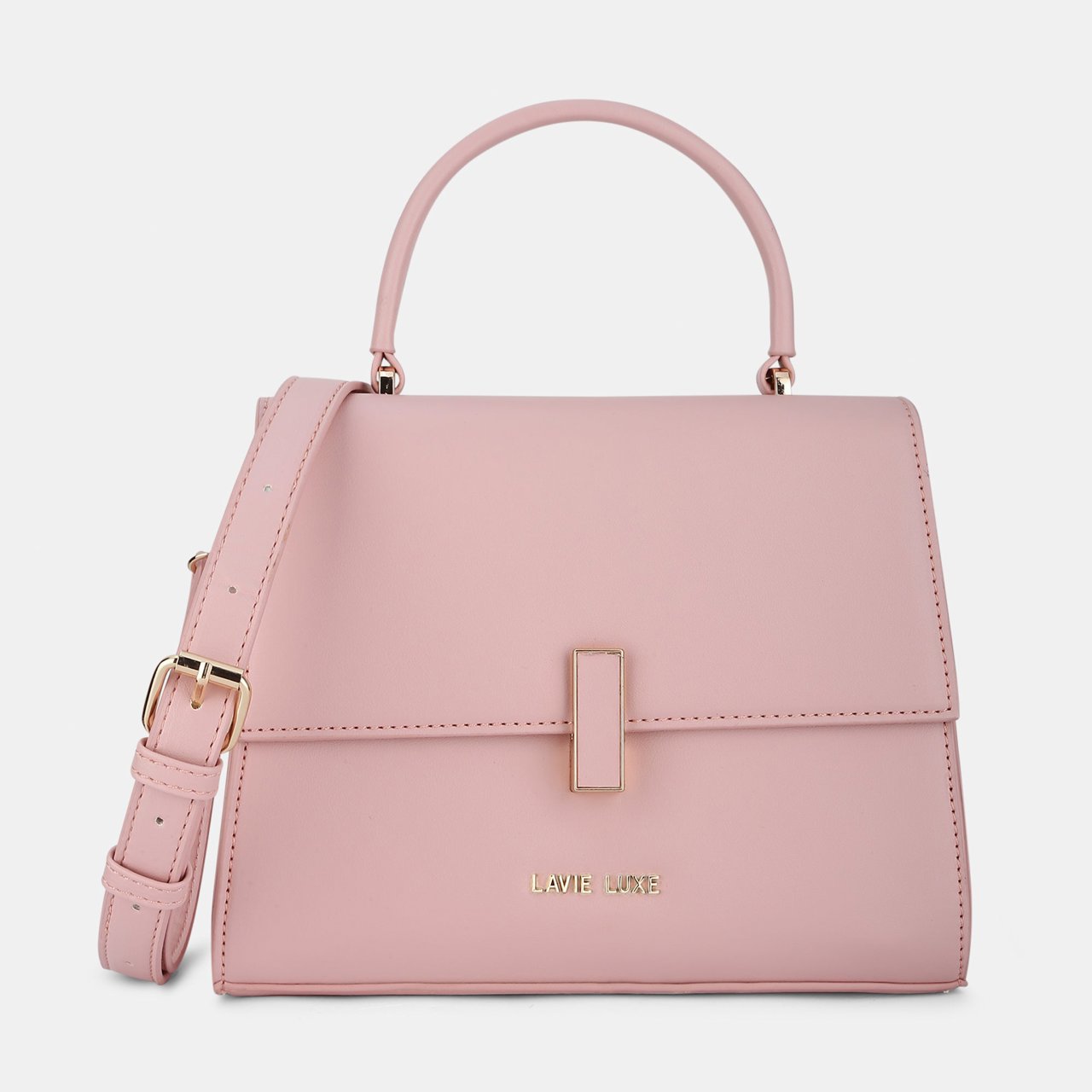 Merci Flap Medium Lt Pink Handbag