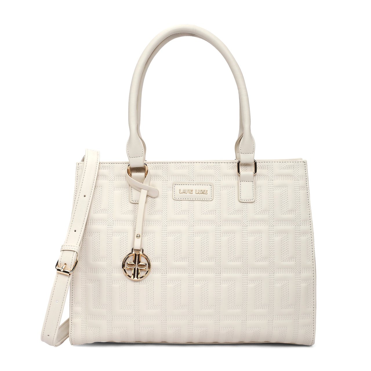 Jelly Large Off White Handbag
