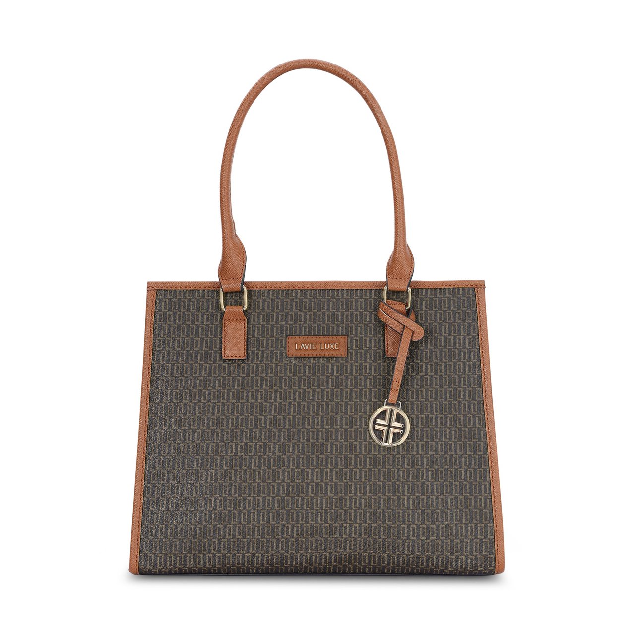 Quad Large Choco Handbag