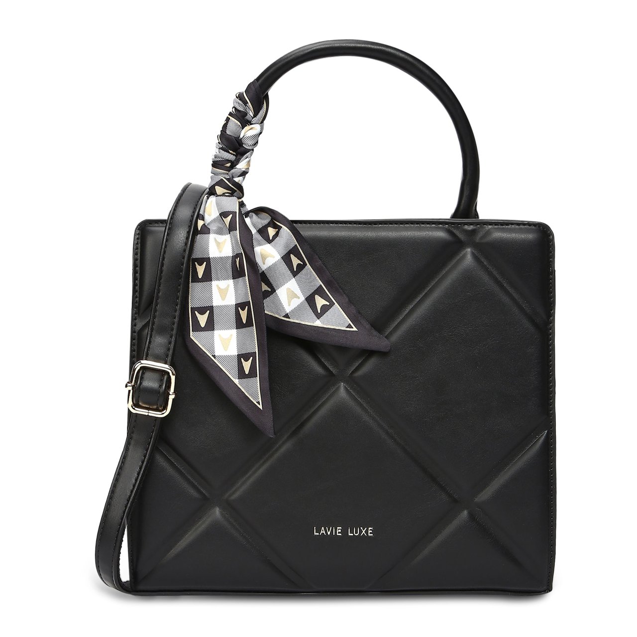Quare Medium Black Handbag