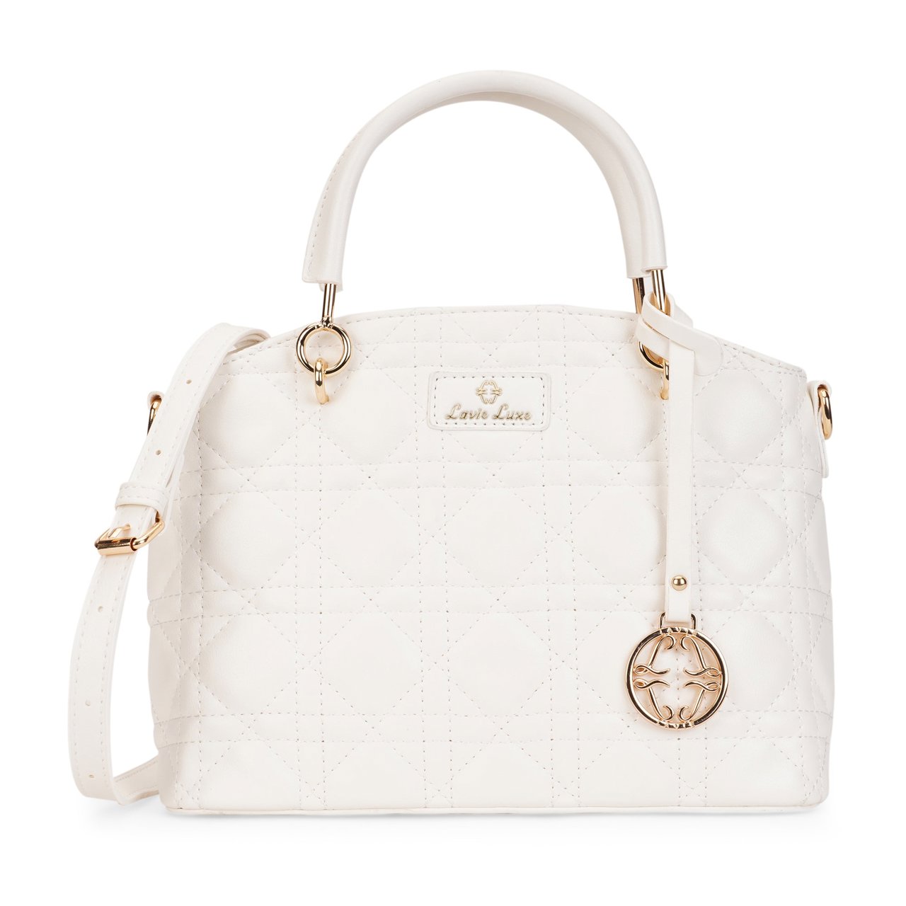 Babel Small White Handbag