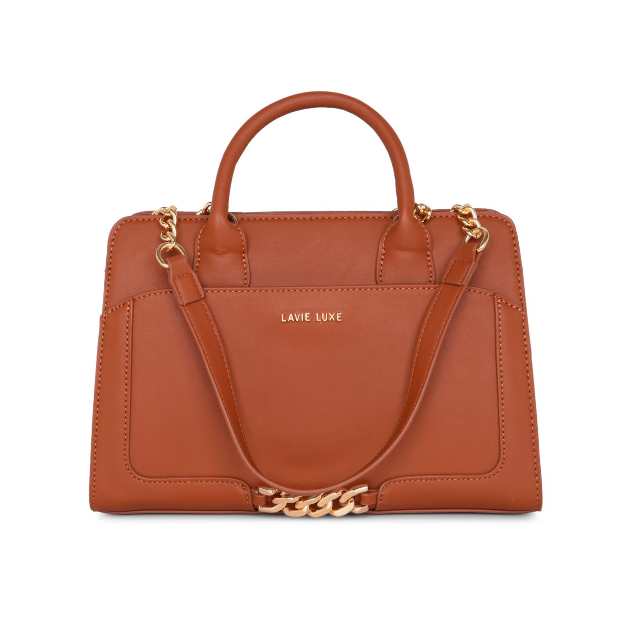 Chain Medium Tan Handbag
