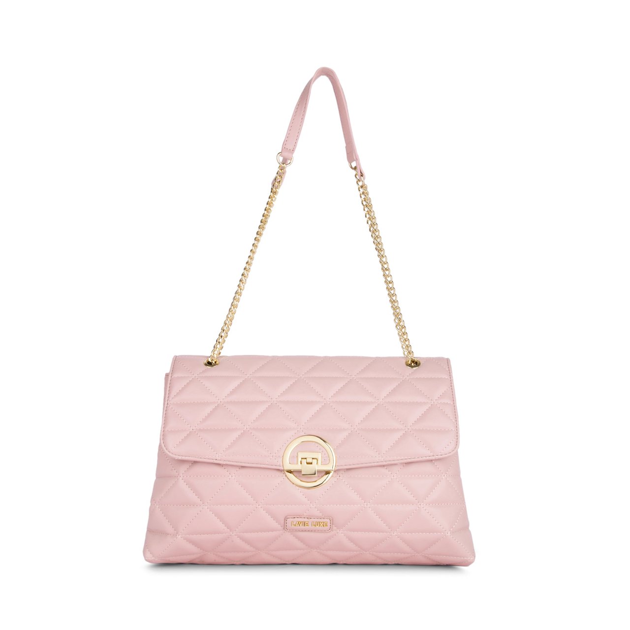 Eden Flap Large Light Pink Handbag