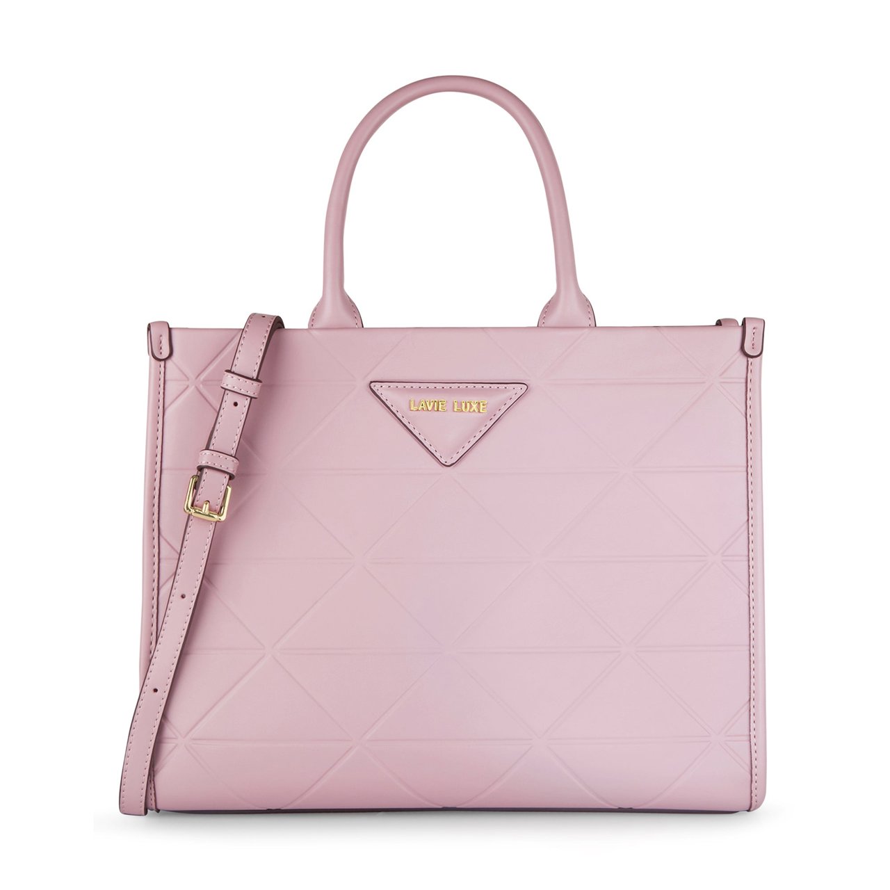 Mona Box Large Pink Handbag