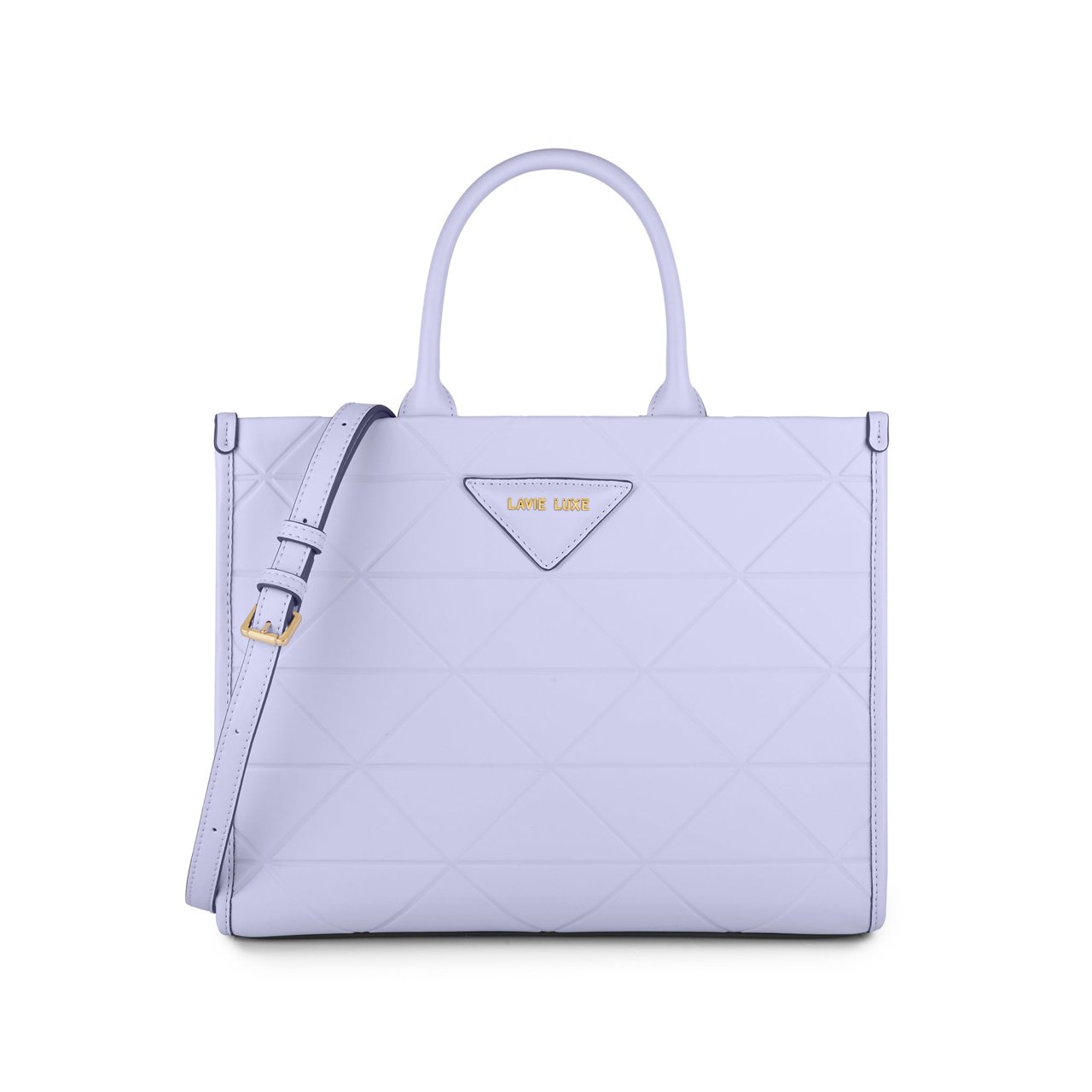 Mona Box Large Lilac Handbag