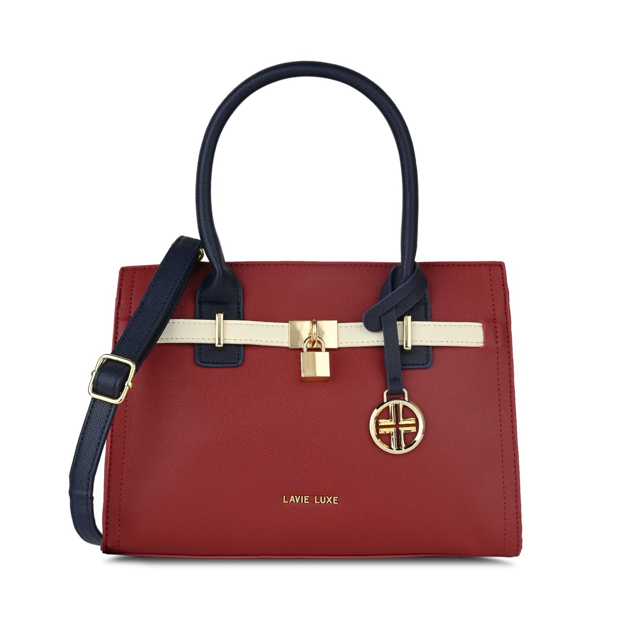Strap Medium Red Handbag