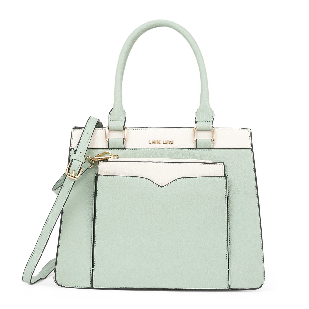 Yalon Medium Mint Laptop Handbag