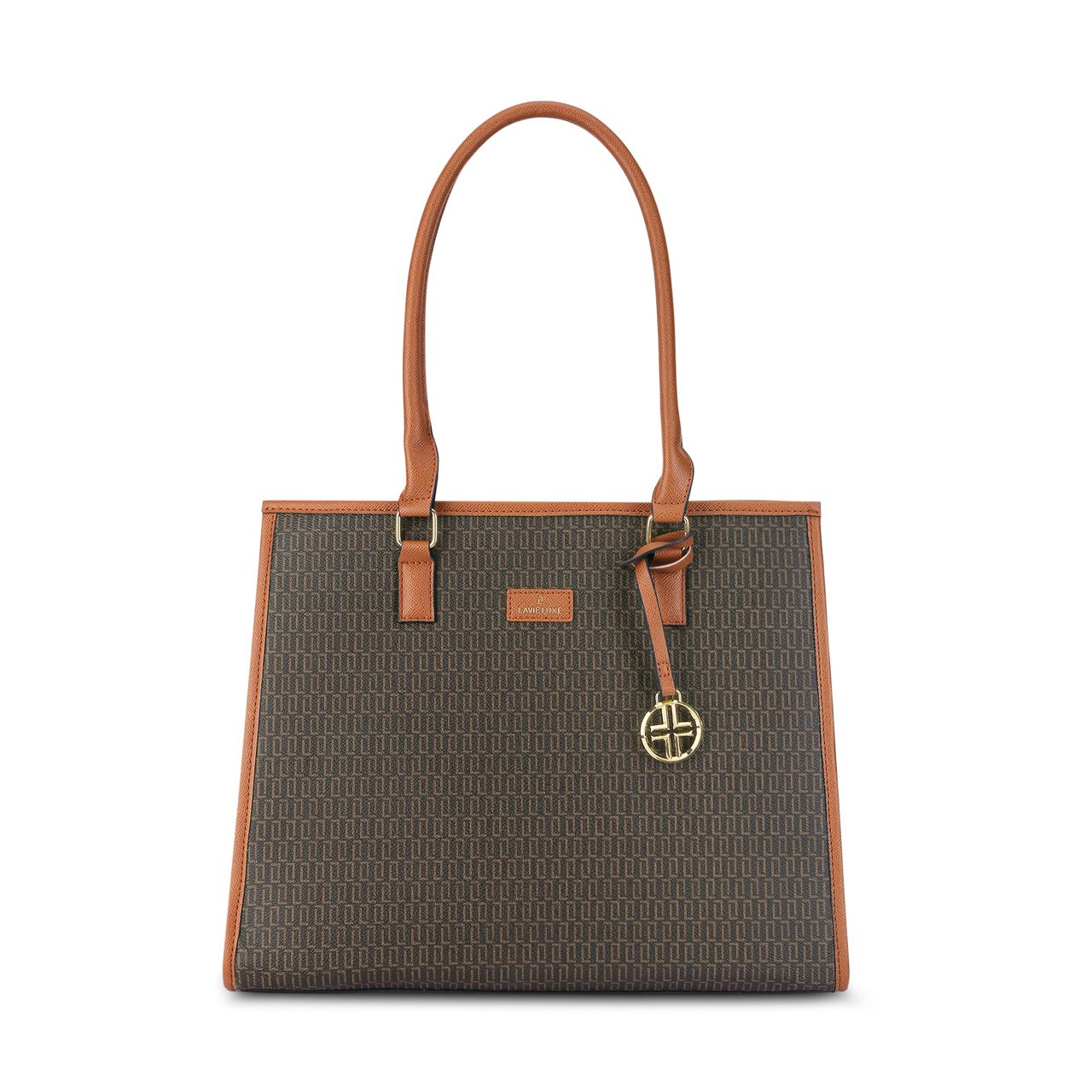 Quad Extra Large Choco Handbag