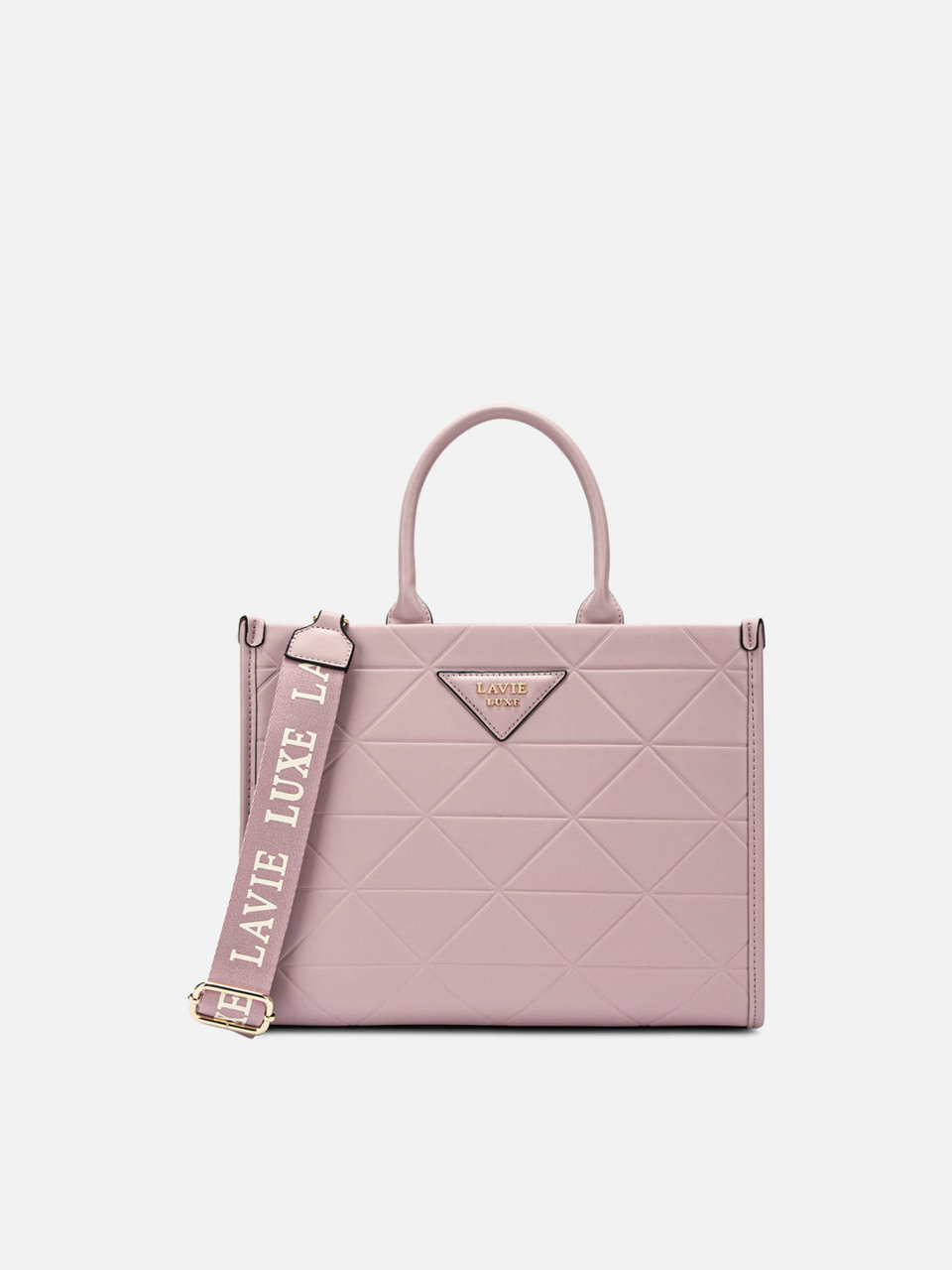 Mona Box Large Pink Handbag