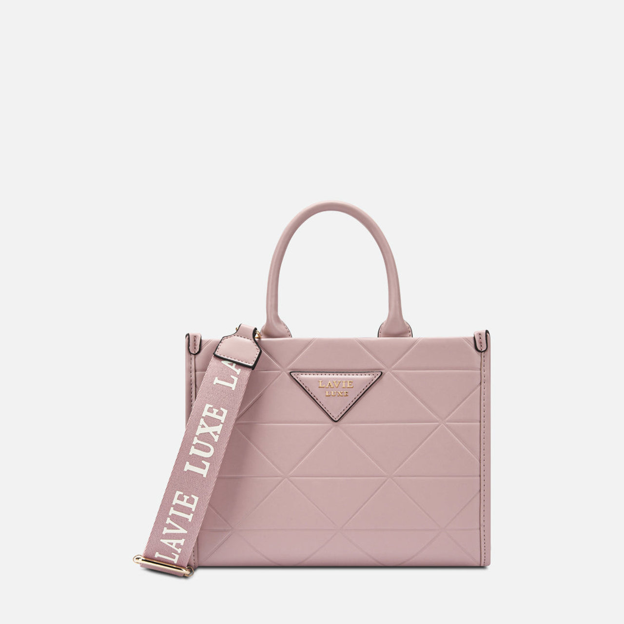 Mona Box Medium Pink Handbag