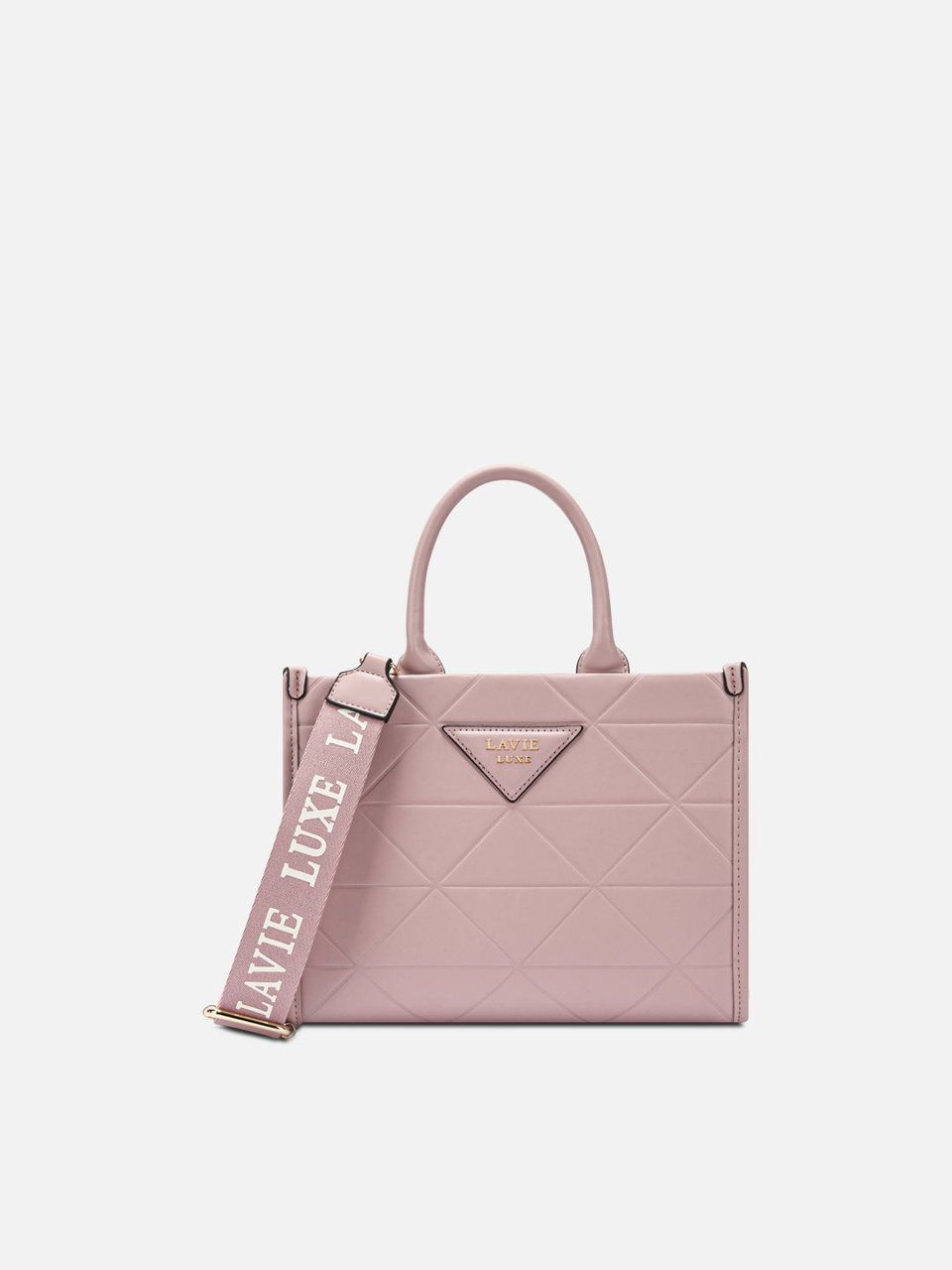 Mona Box Medium Pink Handbag