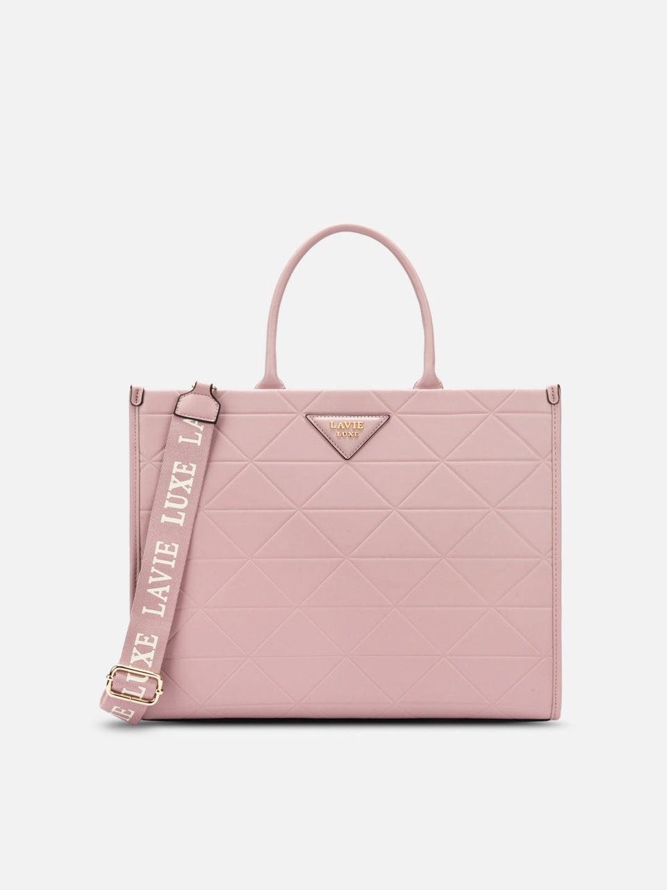 Mona Box Extra Large Pink Handbag