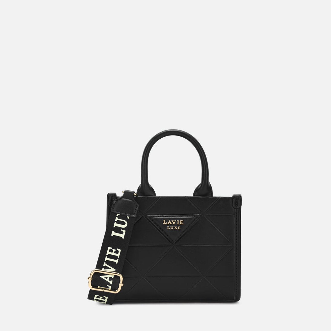 Mona Extra Box Small Black Handbag