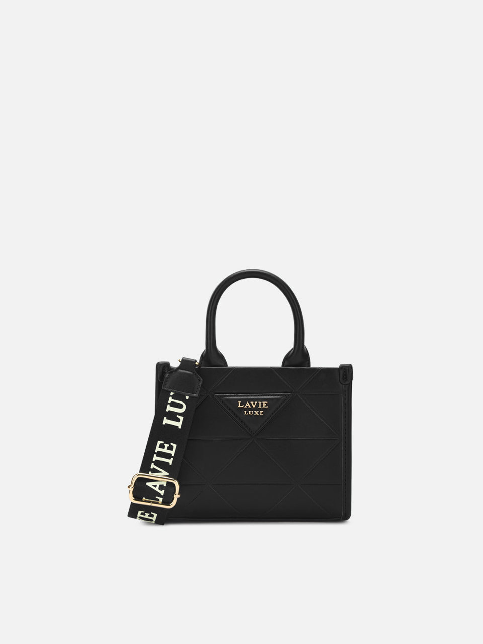 Mona Extra Box Small Black Handbag